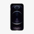 ACS01618 - iPhone 12 Pro Max Case Ultra Hybrid in crystal clear showing the back